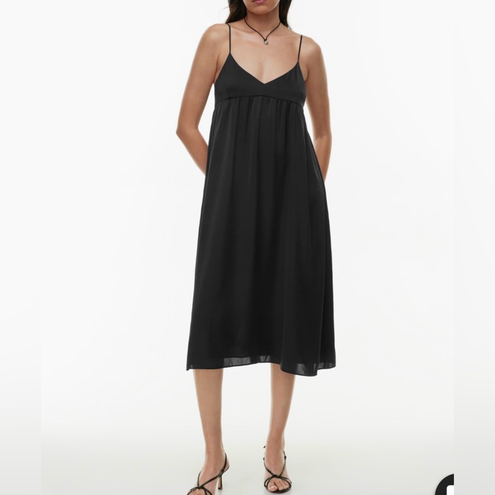 Aritzia - NWT Wilfred Lover Satin Midi Dress